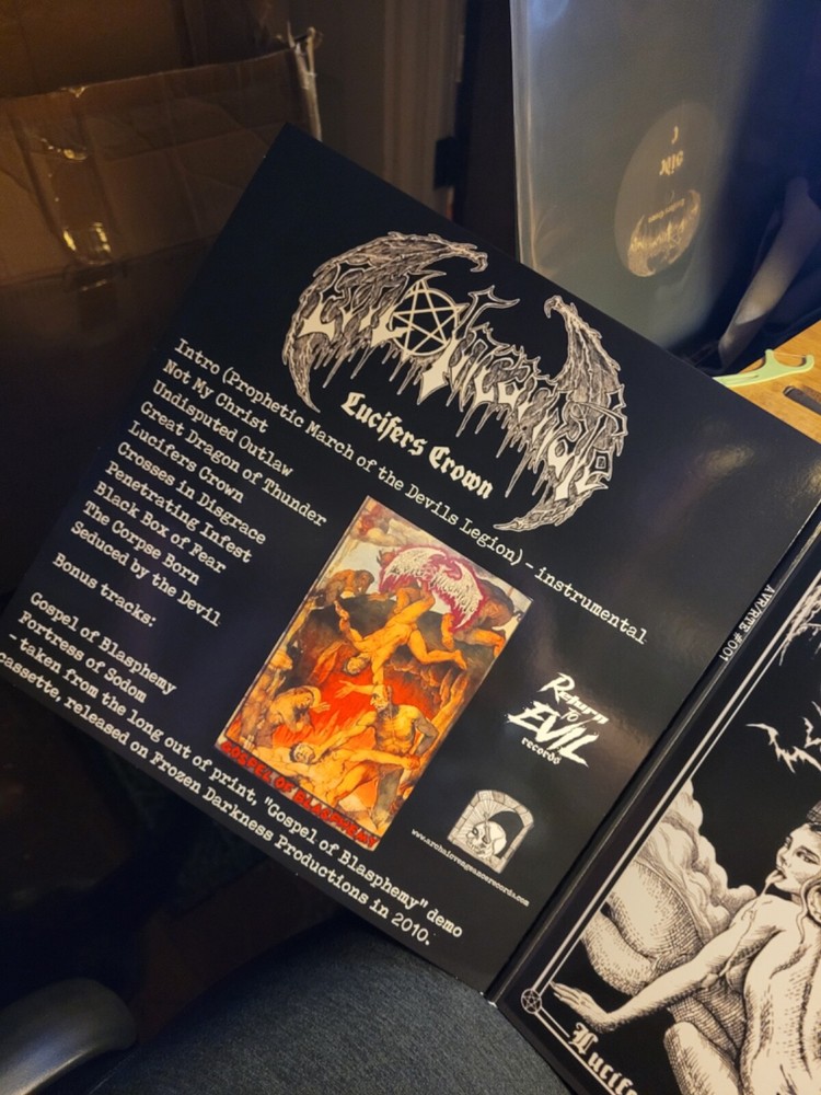Evil Incarnate Lucifer's Crown LP