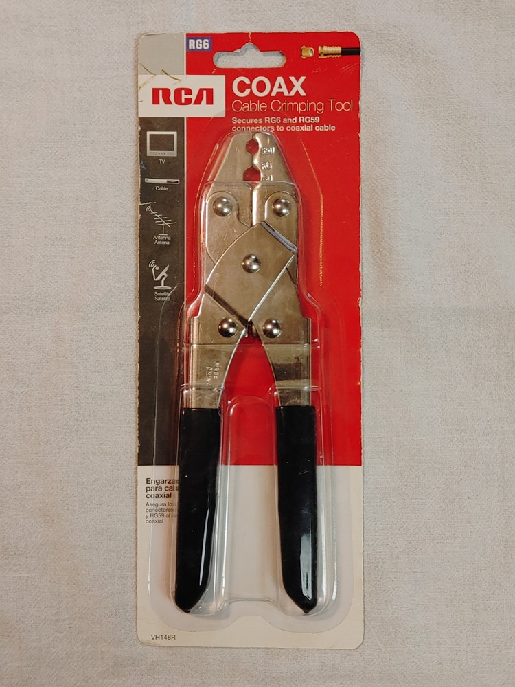 RCA Coax Cable Crimping Tool  VH148R
