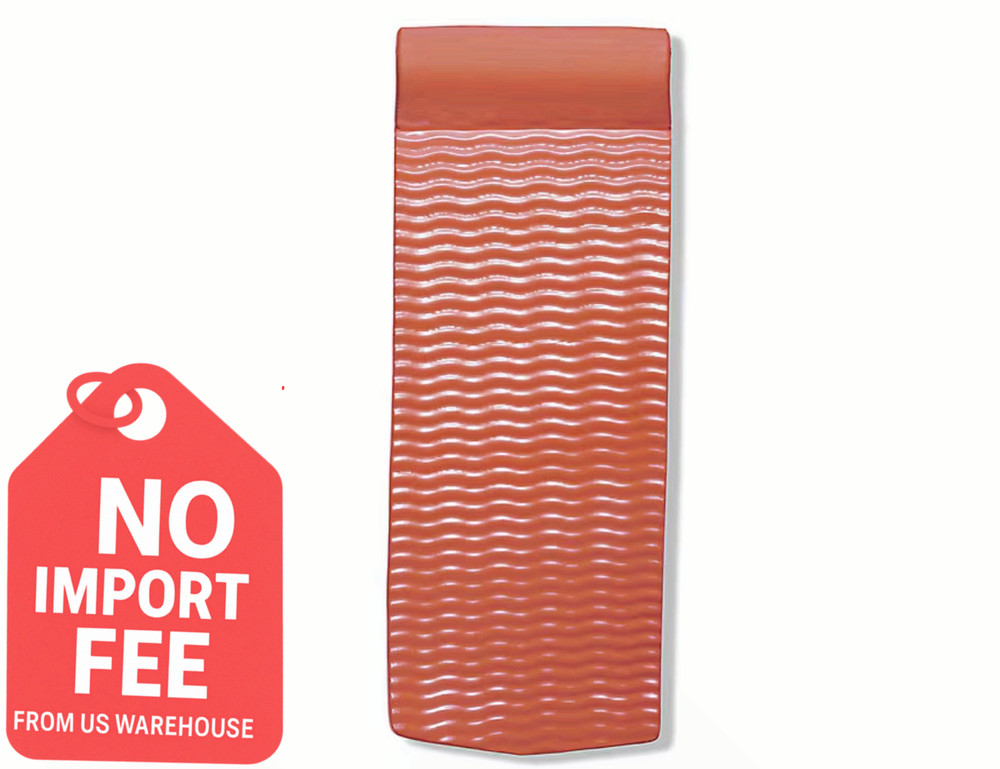 Frontgɑte Resort Collection Pool Float Sangria 2" Thick Closed-Cell Foam