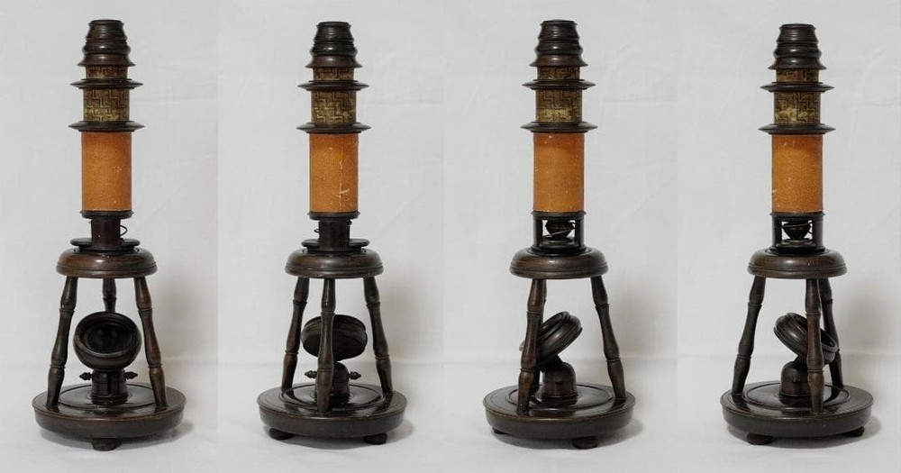 Nuremberg microscope Antique 18th-19th century German