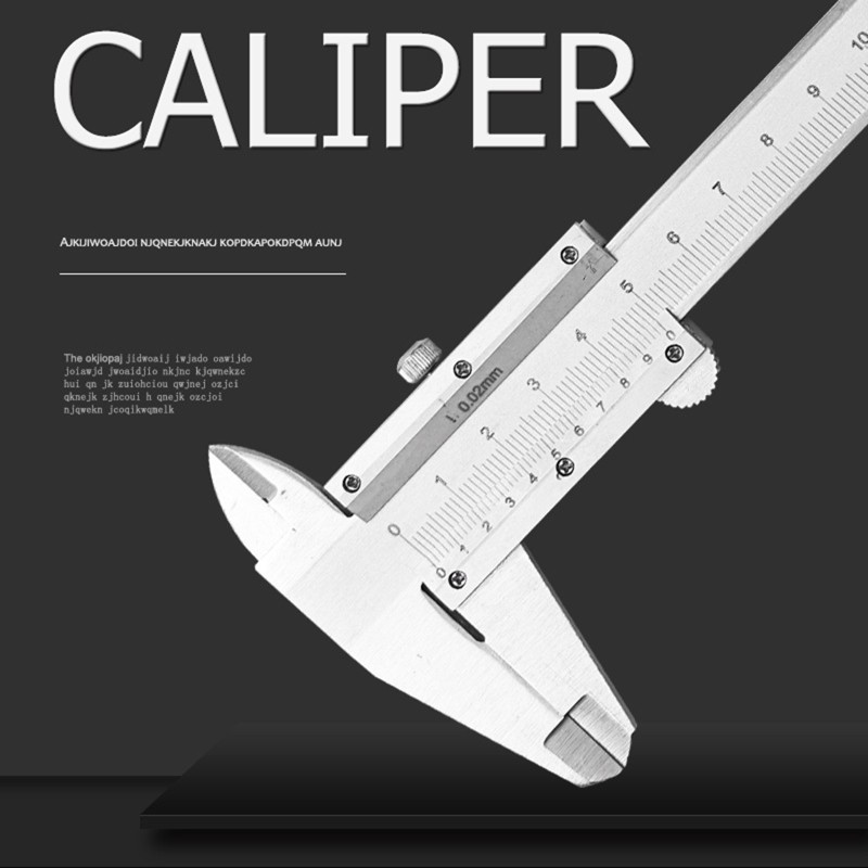 Vernier Caliper Gauge Measuring Tool Inside Outside Depth Step for Teaching DIY