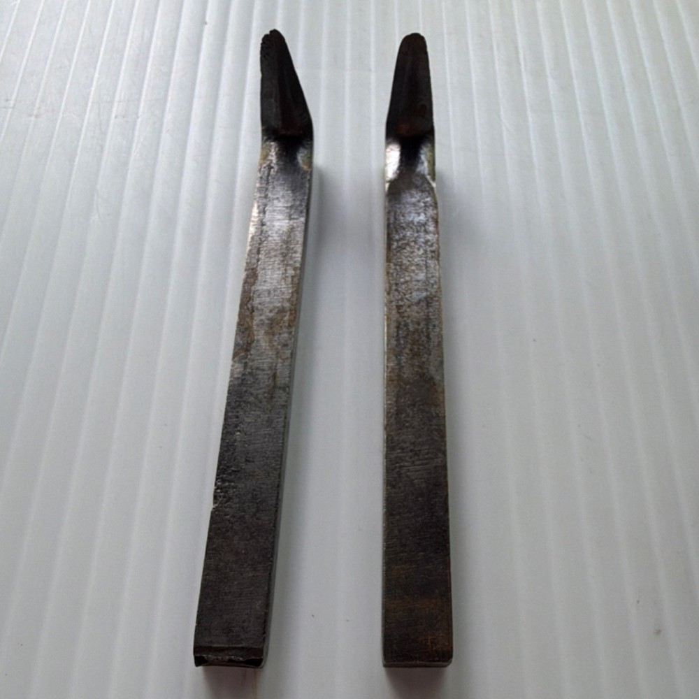 Vintage Blacksmithing Hardy Tool with Removable Swages