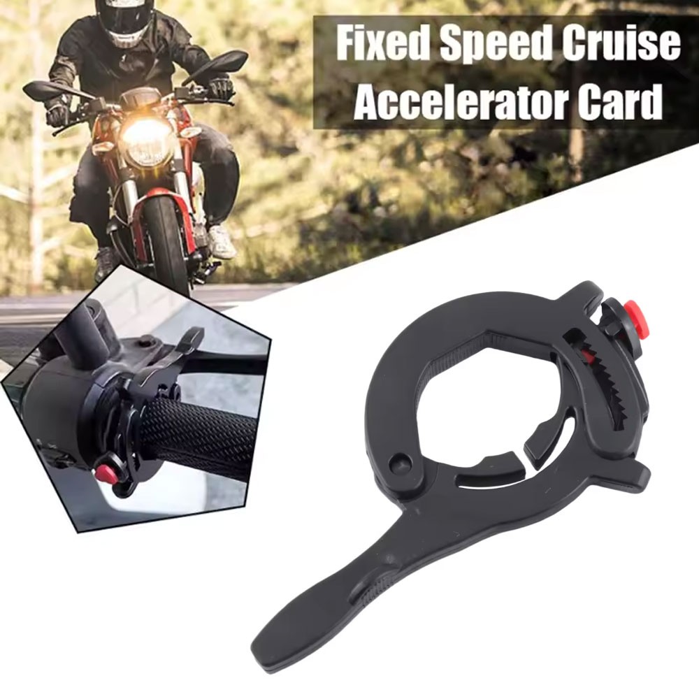 Motorcycle Cruise Control Throttle Lock Assist Handlebar Boost Tool Accessories