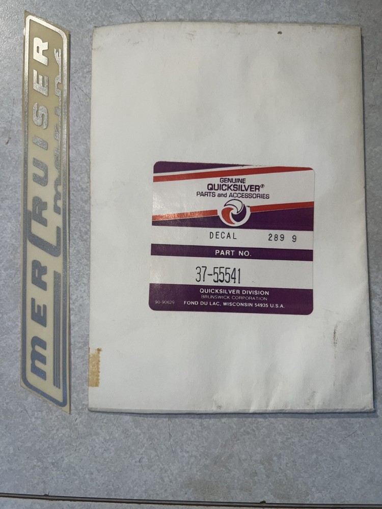 Mercruiser Marine Decal