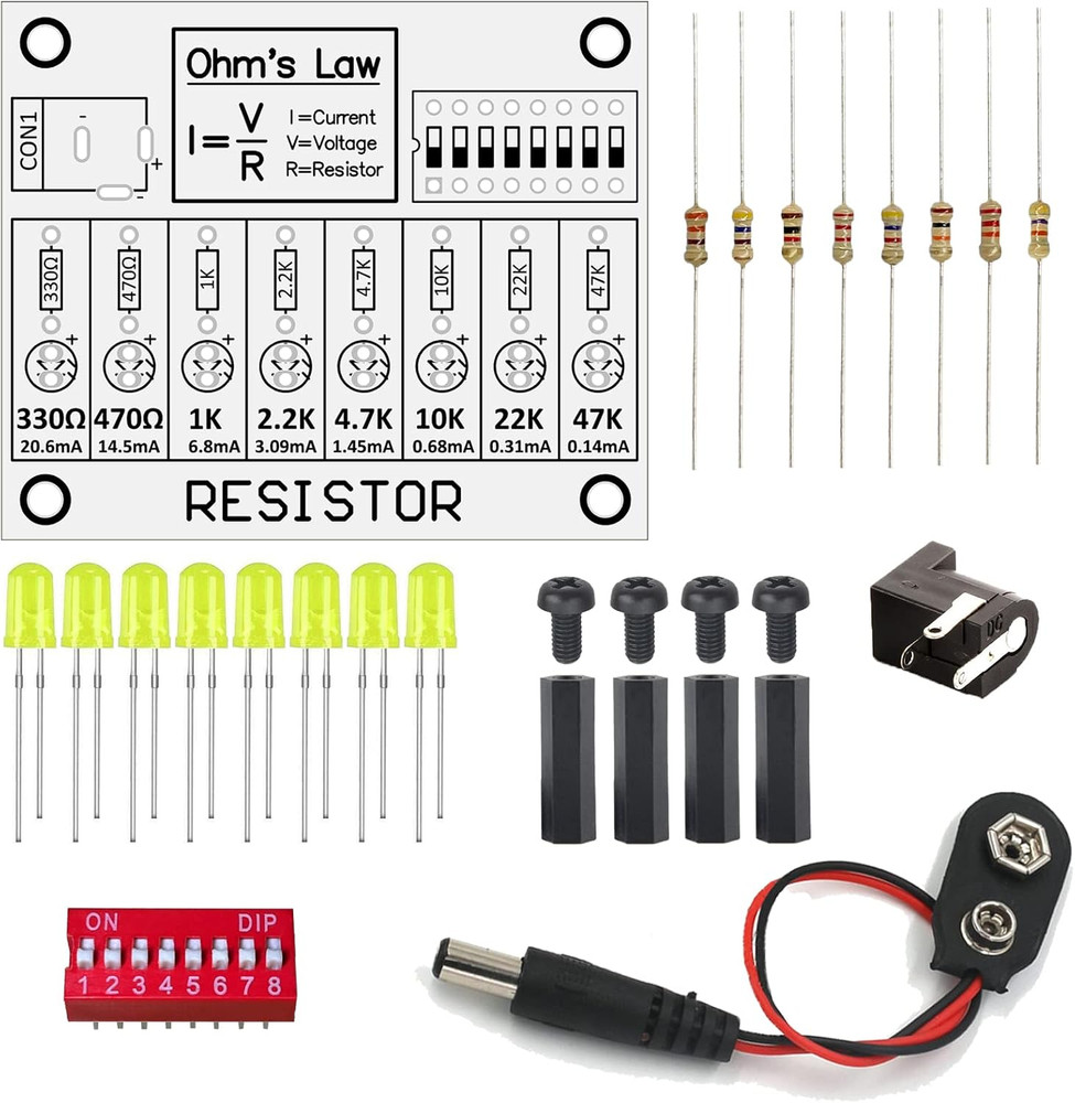 Soldering Practice Kit Learning Electronics Training Board