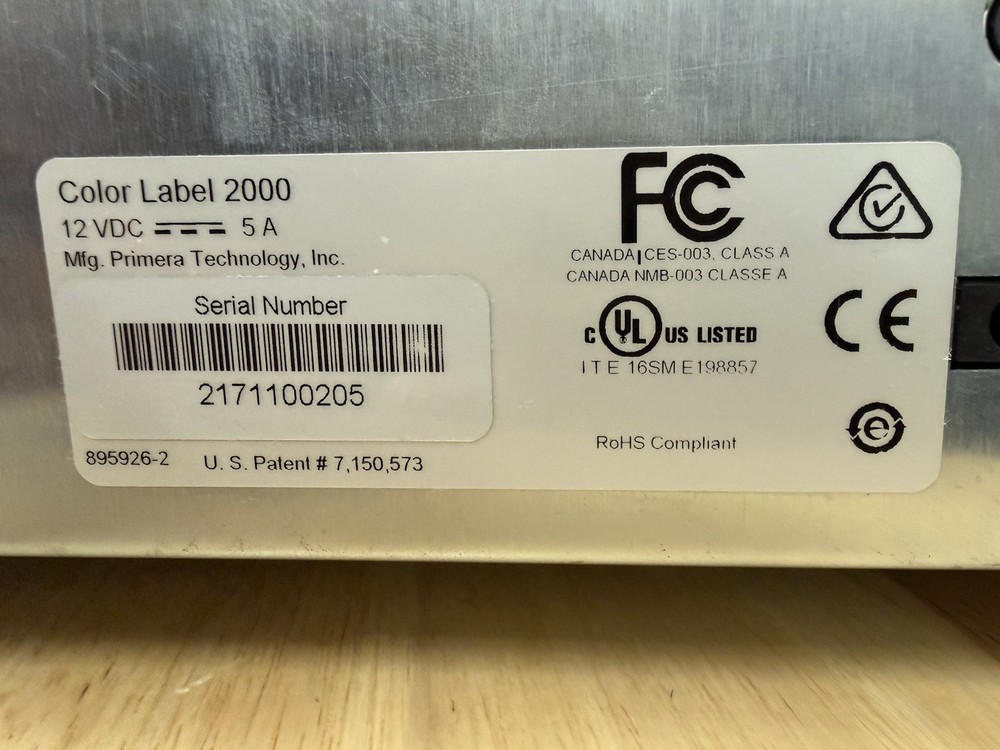Primera LX1000 Color Label Printer- Great condition