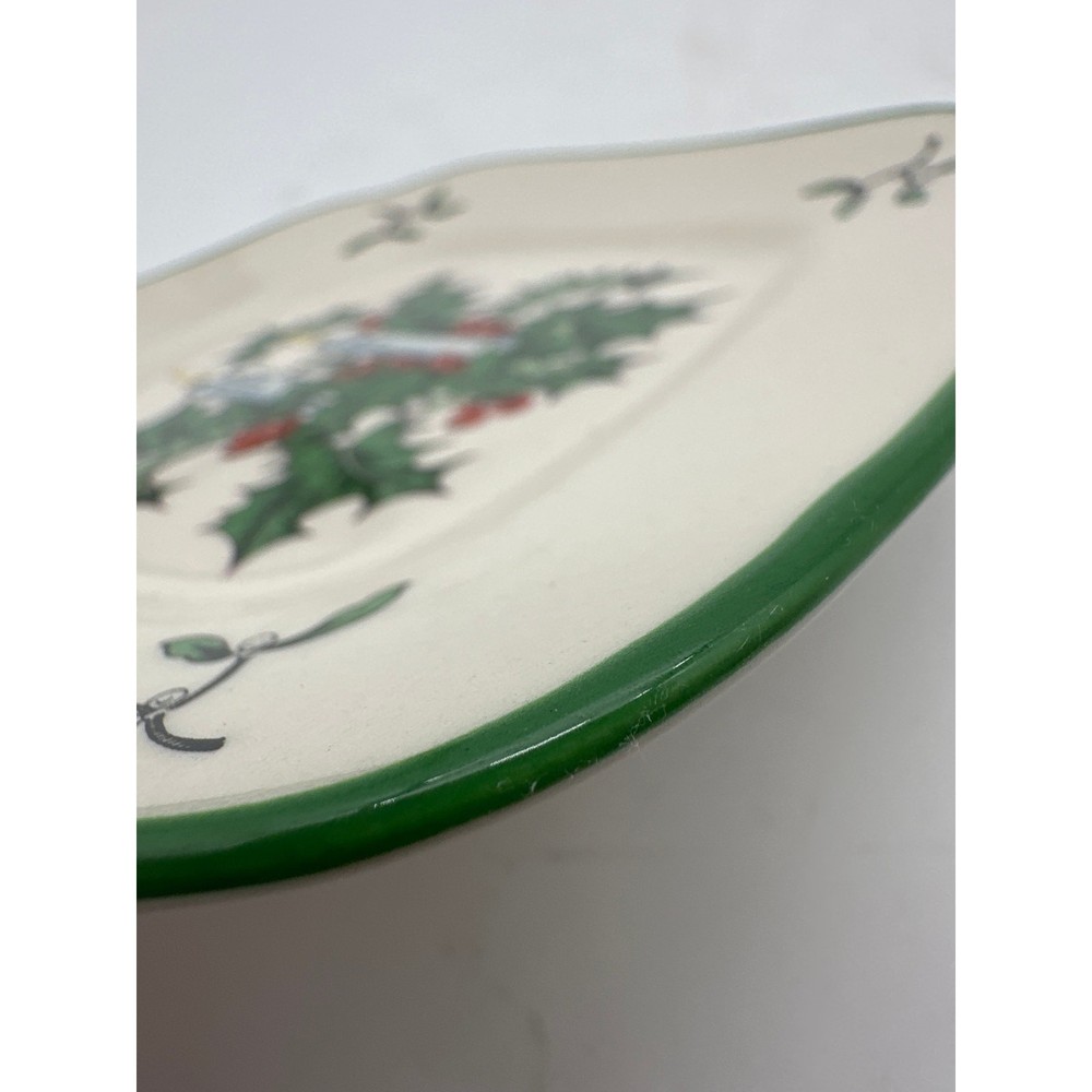 Spode 2005 Replacement square Decorating Tree World Christmas small 6" plate