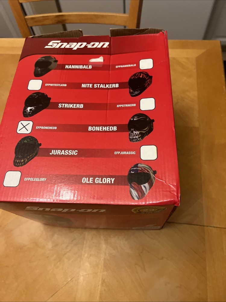 Snap-on Extreme Face Protector (EFP) Gen IV Never Used