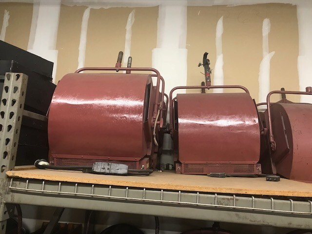 Mole Richardson 4K Baby Softlite Studio Lighting w/eggcrate Type # 3571 