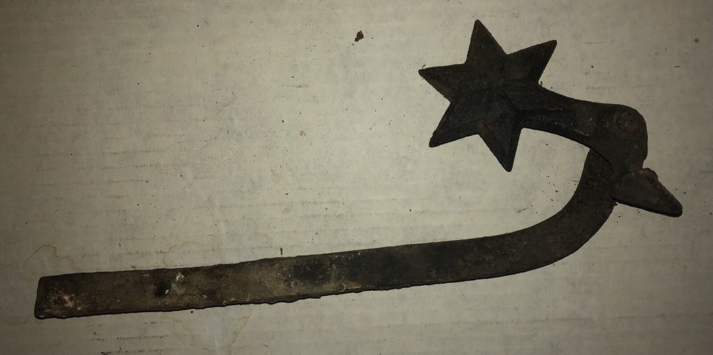 ANTIQUE SHUTTER HARDWARE w/ a STAR