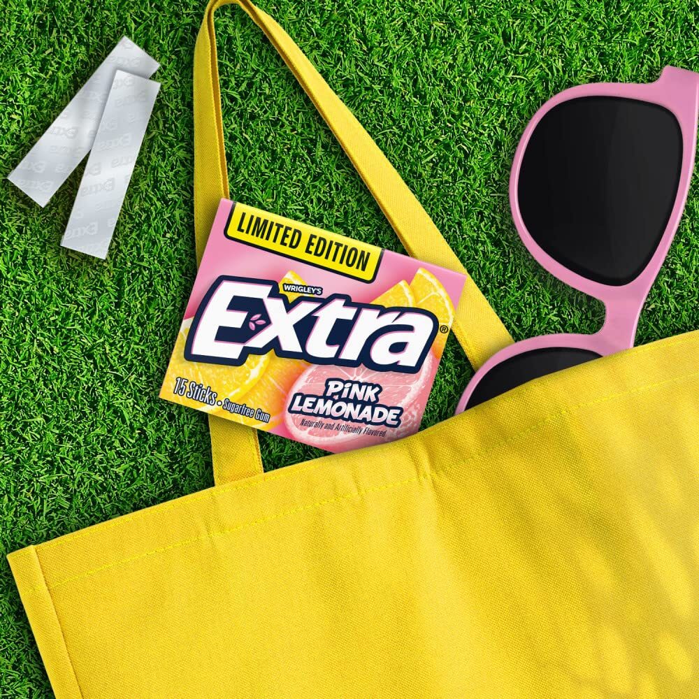 EXTRA PINK LEMONADE 15 STICKS PER PACK 10 PACKS PER INNER (TOTAL 150 STICKS)