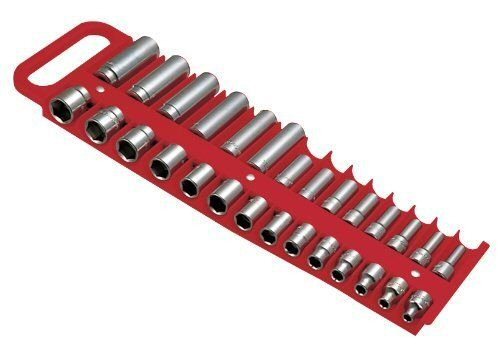 Lisle Tool 40200 Red 3/8" Magnetic Socket Holder