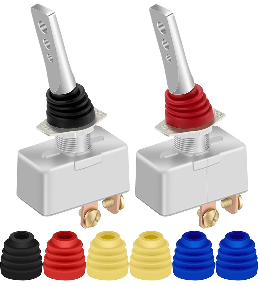 DaierTek 12V 50A Toggle Switch IP65 2-Pack