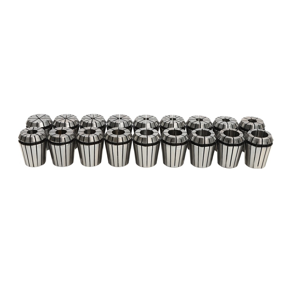 Collet 18Pc/Set Shank Chuck Tools+Box Fit Milling Machine/Lathe/Drilling