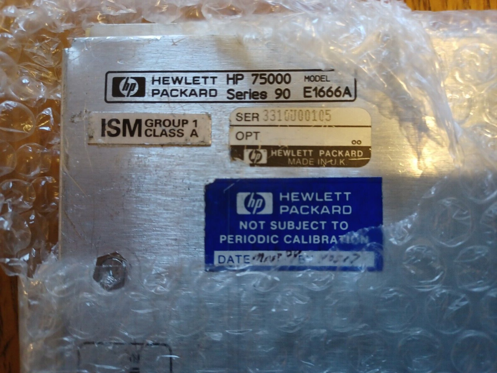 HP E1666A, VXI SONET / SDH EOC Access Module