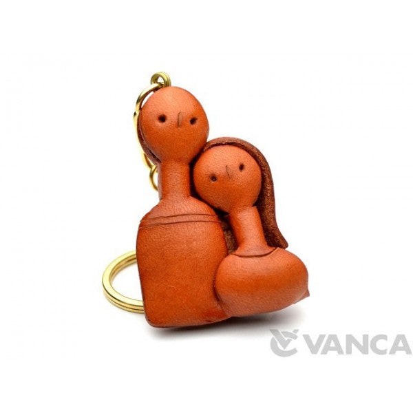 A Couple Leather Keychain(L)