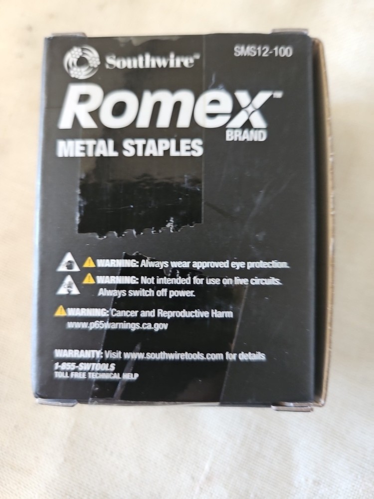 1/2 Inch Romex Metal Staples 13mm