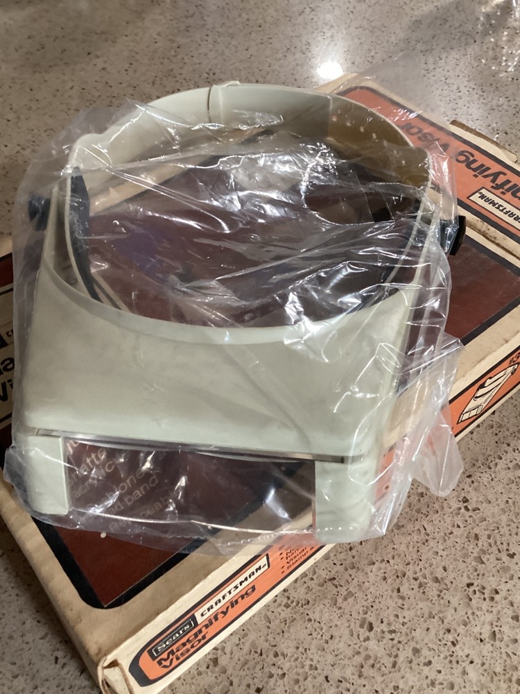 Sears Craftsman Magnifying Visor Headwear
