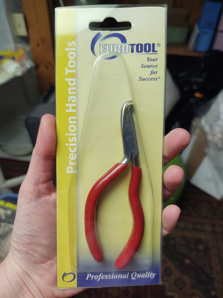 Euro Tool Stone Setting Pliers 120mm Red Handle