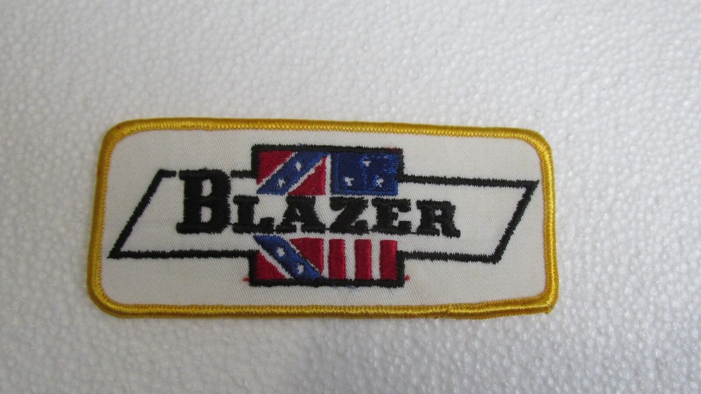VINTAGE CHEVROLET BLAZER EMBROIDERED PATCH