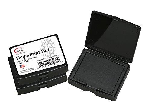 Lee Inkless Fingerprint Pad 3 Pack (03037)