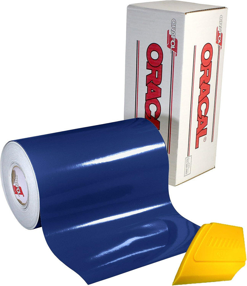 651 Multi-Colored Vinyl Solvent-Based Adhesive-Backed Calendared Wrap Decals W/Y