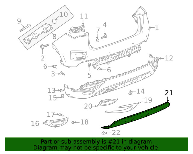 Genuine GM Lower Deflector 84788334