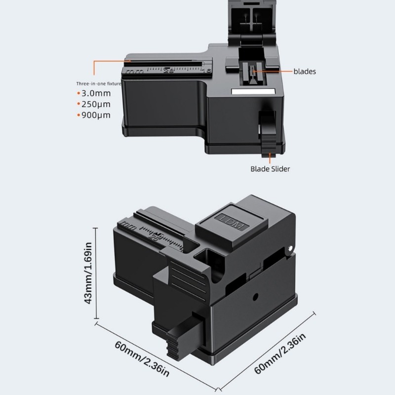 Automatic Return Fiber Opt Cutter Precise For Cold Splicing Applications Tool