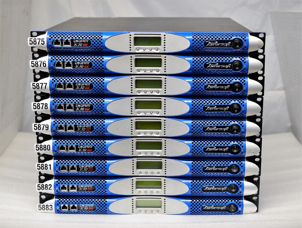 Powersoft  K10 DSP 12000W Power Amplifier  (One ) TrueHeartSound