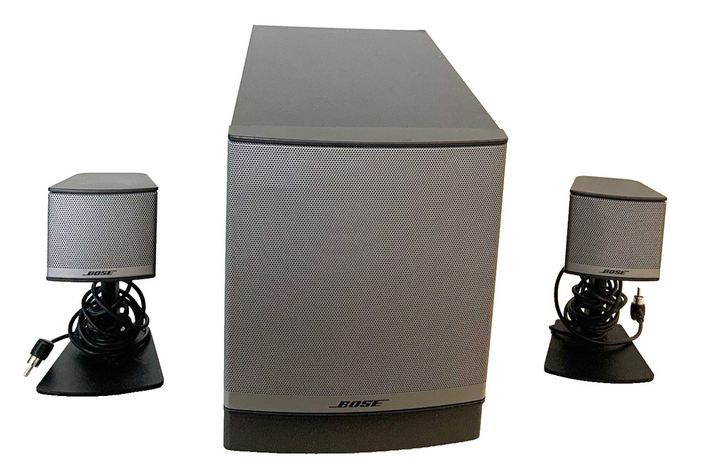 Bose Companion 3 Series II Multimedia Computer Speaker System Complete Works