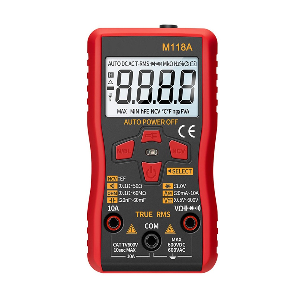 ANENG M118A 6000 Count Multifunktions Digital Multimeter Hand Spannungstester A