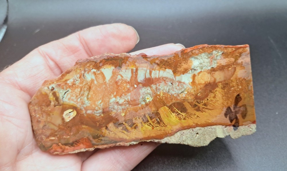 Morrisonite Jasper Slab. High Quality