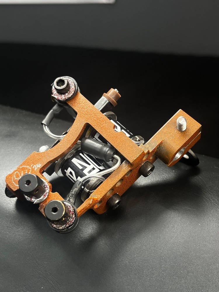 One-off coil tattoo machine handmade