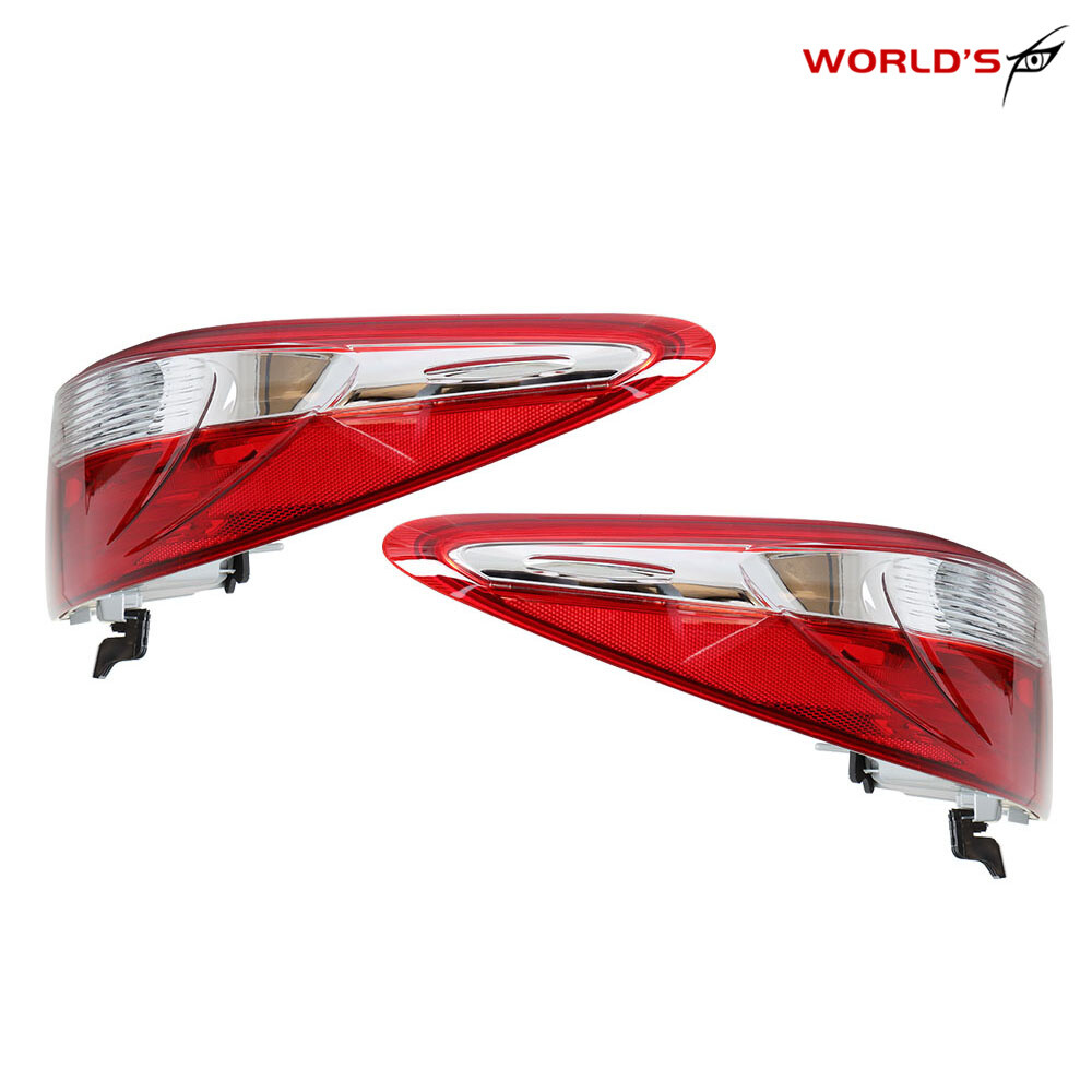Fits For 2015 2016 2017 Toyota Camry Left&Right Side Outer Rear Tail Light 2PCS