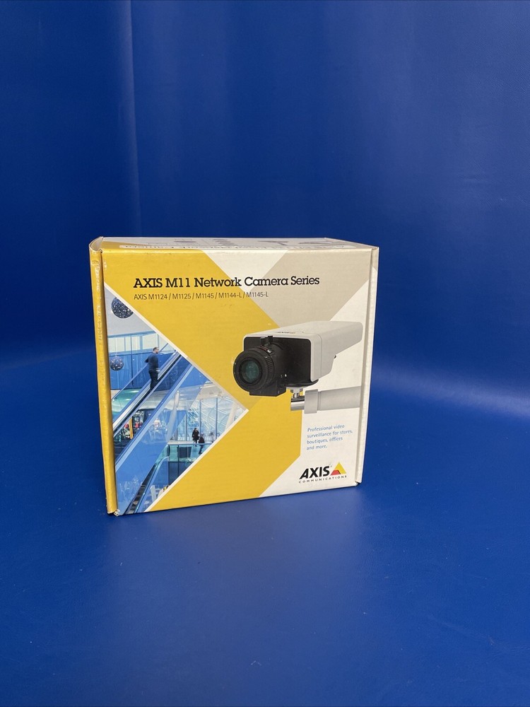 AXIS M1124 720P NETWORK SURVEILLANCE CAMERA POE / NEW