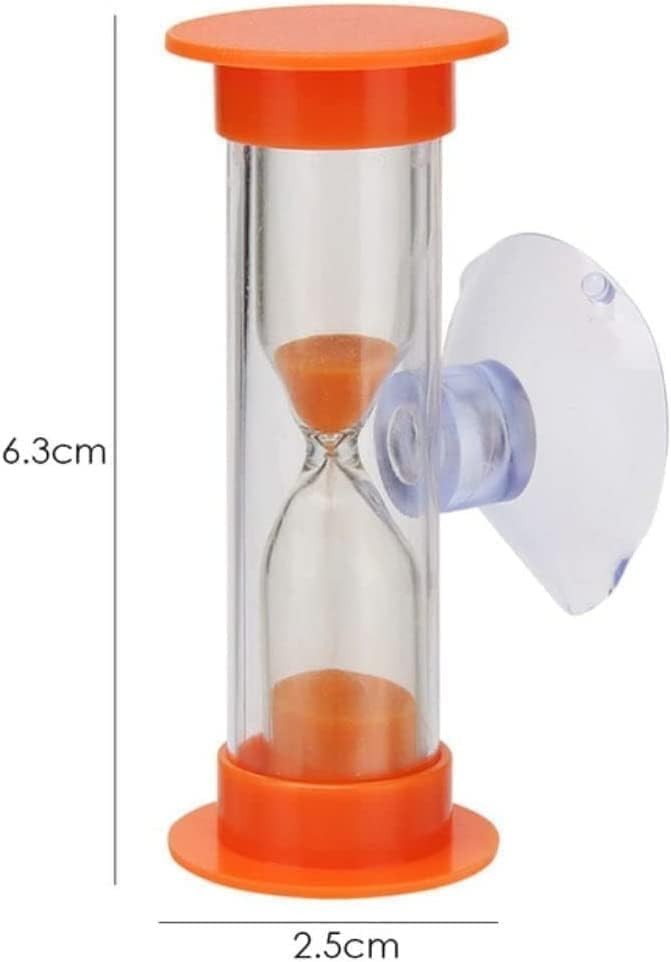 2Pcs Blue Toothbrush Timer for 2mins Sand Clock Timer 2 Minute Sand Timer,