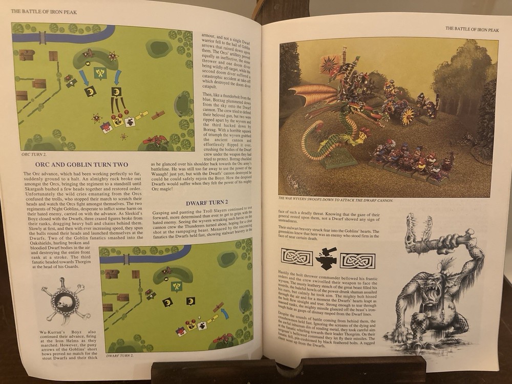 Warhammer Orcs & Goblins Army Book 1993 GW Fantasy OOP
