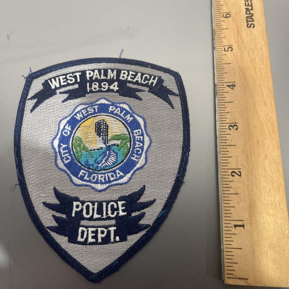 West Palm Beach Police Dept Shoulder Patch