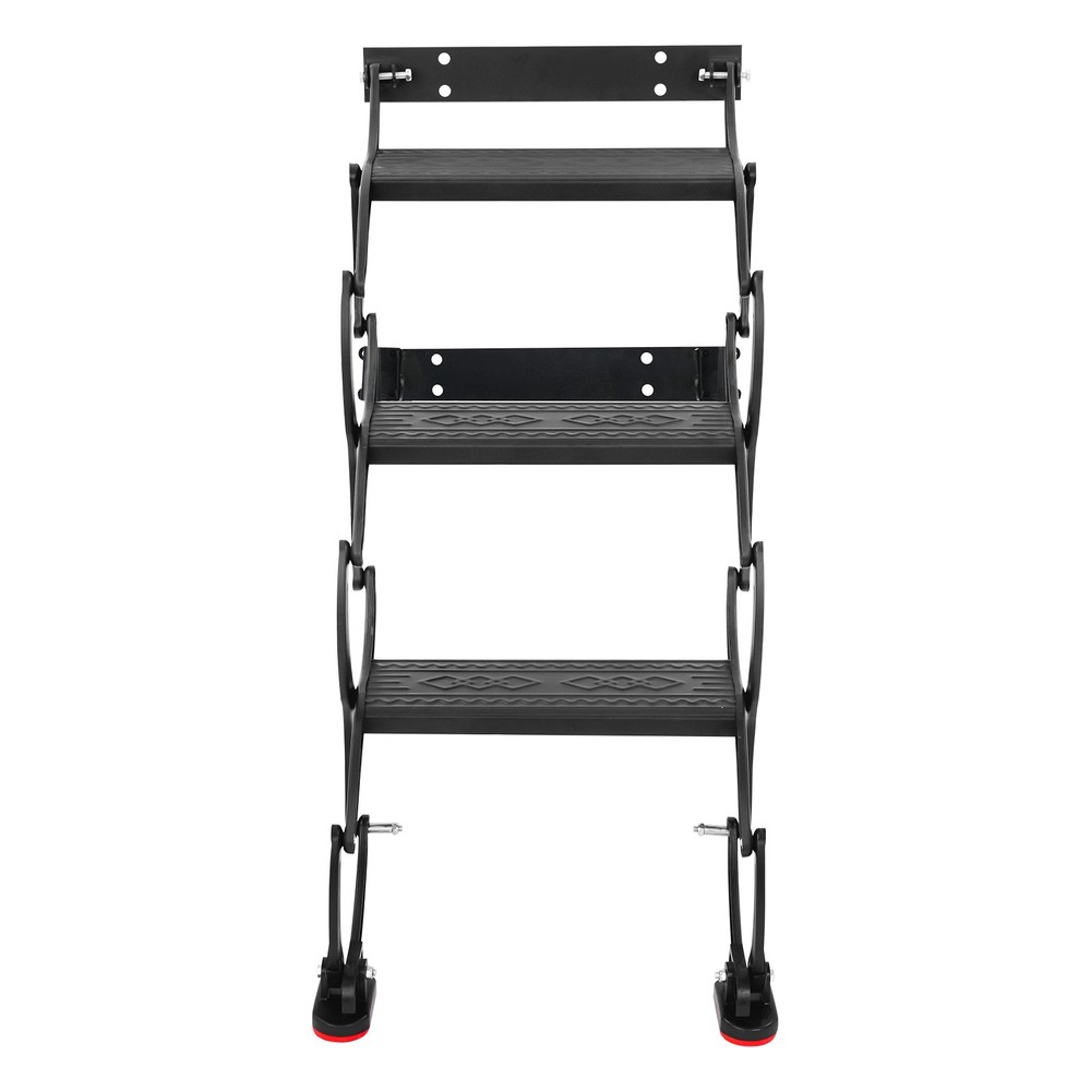 Wall Mounted Folding Ladder Telescoping Step Ladders Retractable Folding Stair