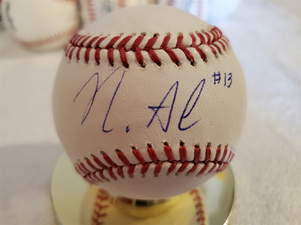 NICK SENZEL signed OML baseball JSA COA REDS
