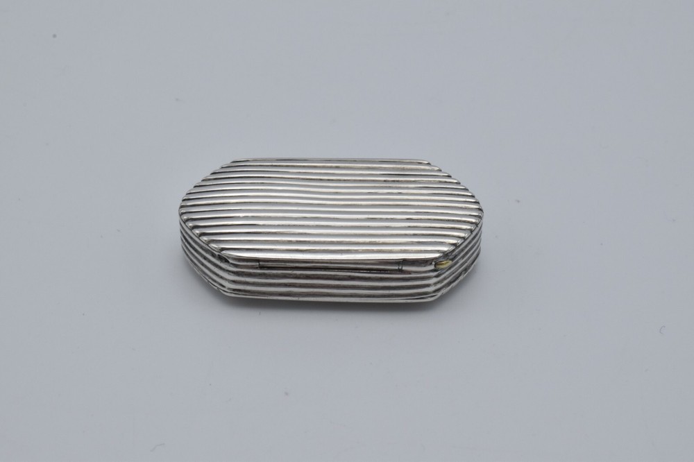 Georgian Sterling Silver Samuel Pemberton Pill Pot Patch Box 1800
