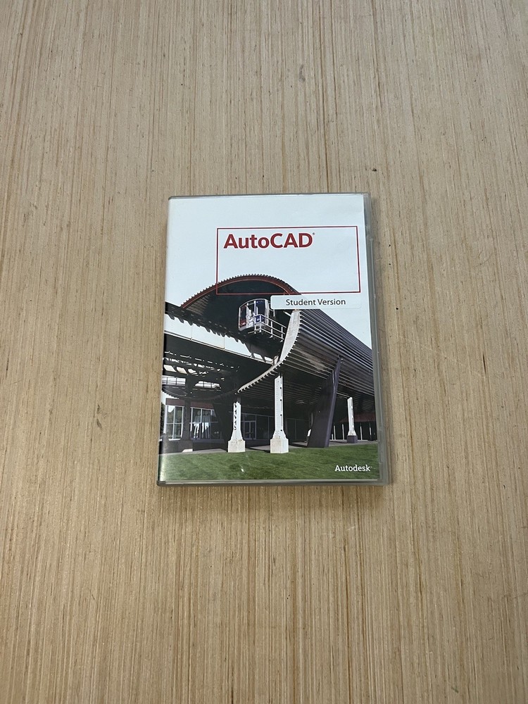 Autodesk AutoCAD Student Version 2008 As Is Read