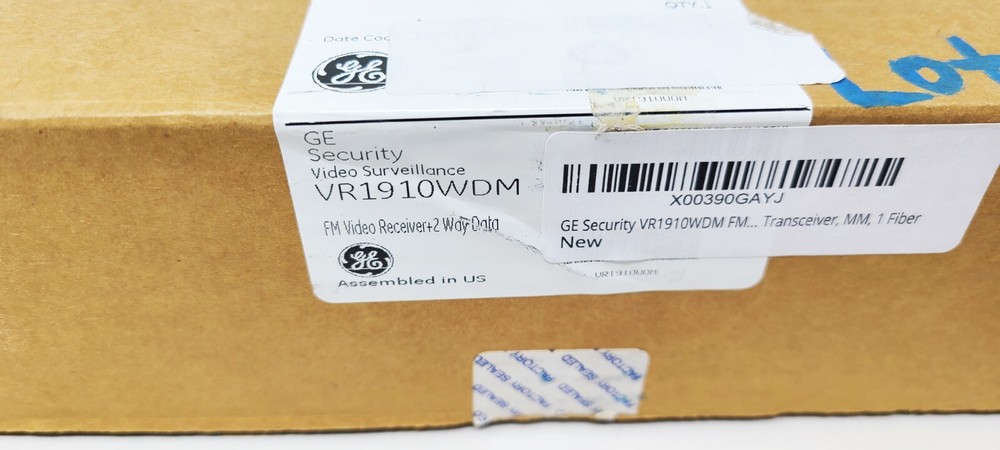 Interlogix VR1505WDM FM Video Receiver/Data Transceiver MM Rack Mt