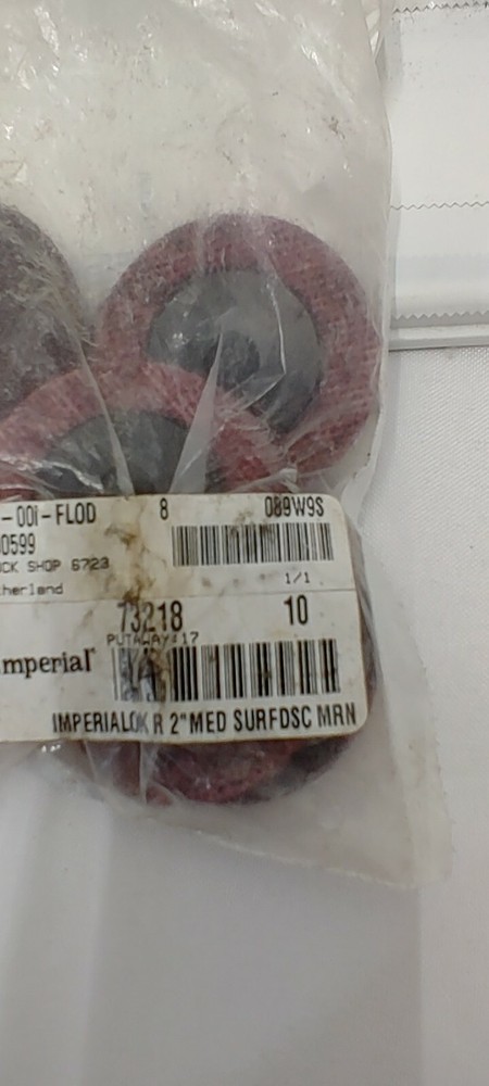 medium surface disc  Imperial 73218 Imperialok 2" Style R Maroon