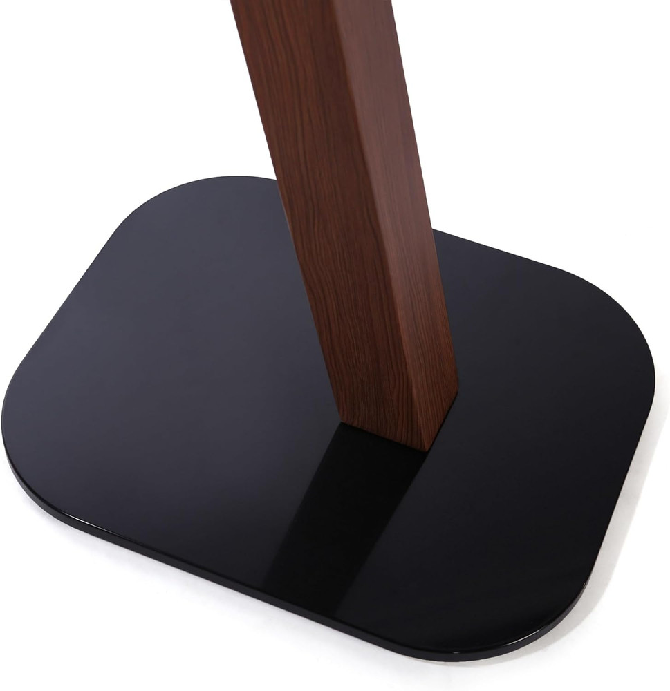 One Pair Fixed Height Universal Speaker Floor Stands - Cedar - 610 Series