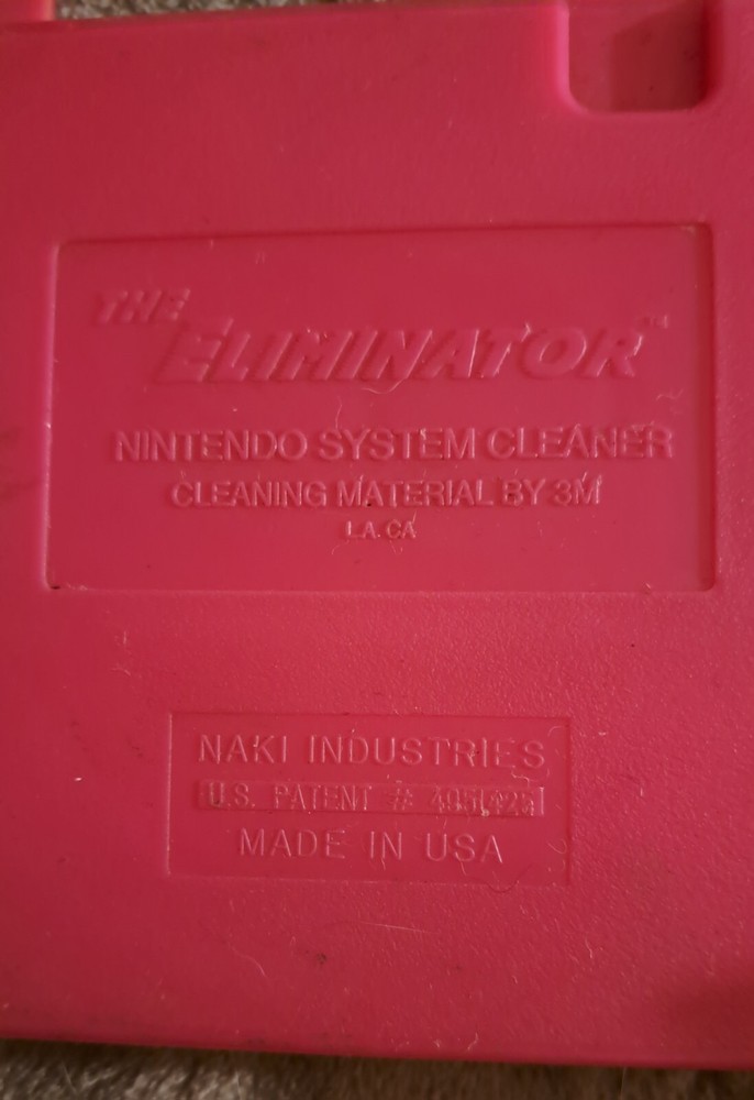 Nintendo System Cleaner "The Eliminator"