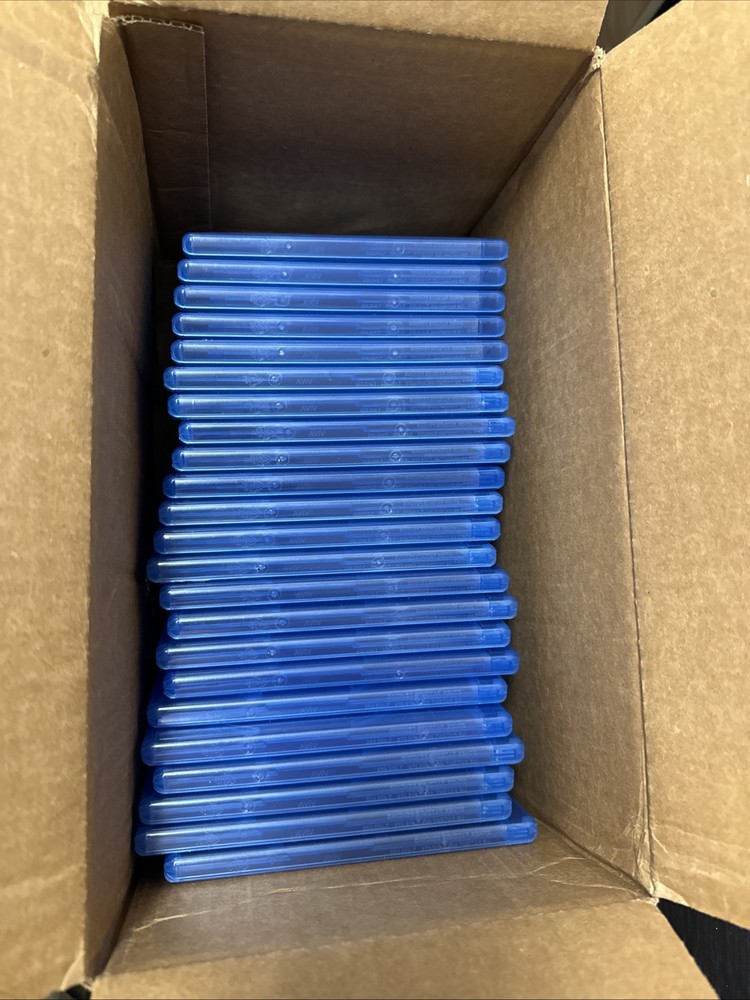 24 Premium Blu Ray Single Cases, 12mm
