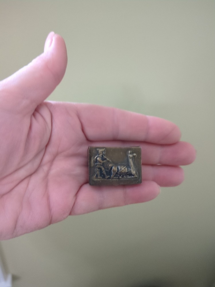 Peruvian 925 Sterling Miniature Hinged Box