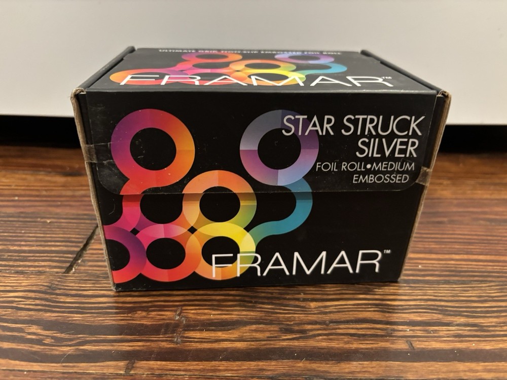 Framar Foil Roll Medium Embossed New In Box Highlighting Roll