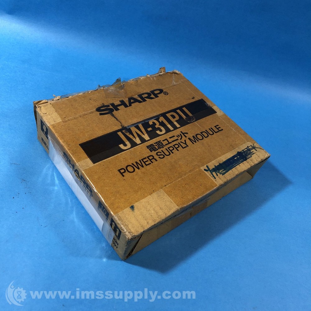 Sharp JW-31PU Power Supply Module USIP